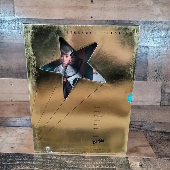 Barbie as Scarlett O’Hara 1994 Hollywood Legends Black N White Dress - Picture 5 of 8